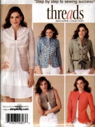 4129 SASSY LINED JACKETS,COOL VESTS PATTERN 16-24